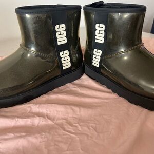 UGG Black and Gray Winter Boots